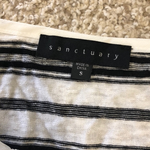 📦 🚚 EVERYTHING MUST GO! Sanctuary Striped Layered Top | S - Picture 3 of 3